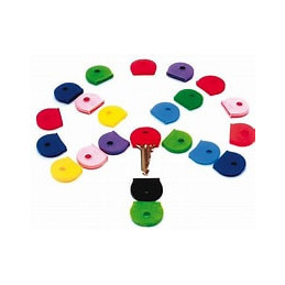 ANELLI COLORATI PER CHIAVI