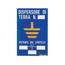 CARTELLO IN ALLUMINIO PER...