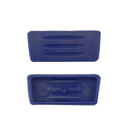 TASTO IN GOMMA BLU FIAT