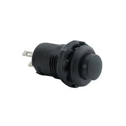 PULSANTE NERO 3A 125Vac...