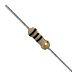 RESISTENZA DA 1/4W 3.3 OHM