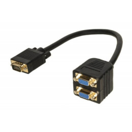 SPLITTER VGA m/ 2 VGA f