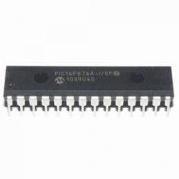 PIC 16F876A-I/SP uC FLASH...