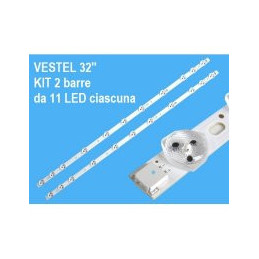 KIT 2 BARRE DA 11 LED PER...