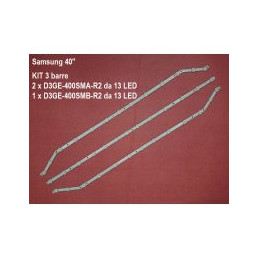 KIT 3 BARRE DA 13 LED...