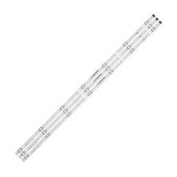 KIT 3 BARRE DA 7 LED PER TV LG