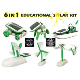 SOLAR KIT ROBOT 6 in 1