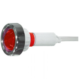 SEGNALATORE NEON 220V ROSSO