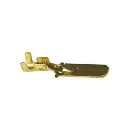 FASTON MASCHIO 6.35MM CON...