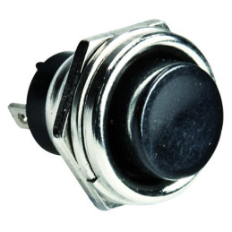 PULSANTE NERO 3A 125Vac...