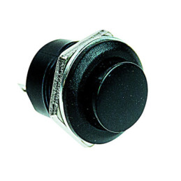 PULSANTE NERO 6A 125Vac...