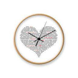 OROLOGIO DA PARETE "I LOVE...